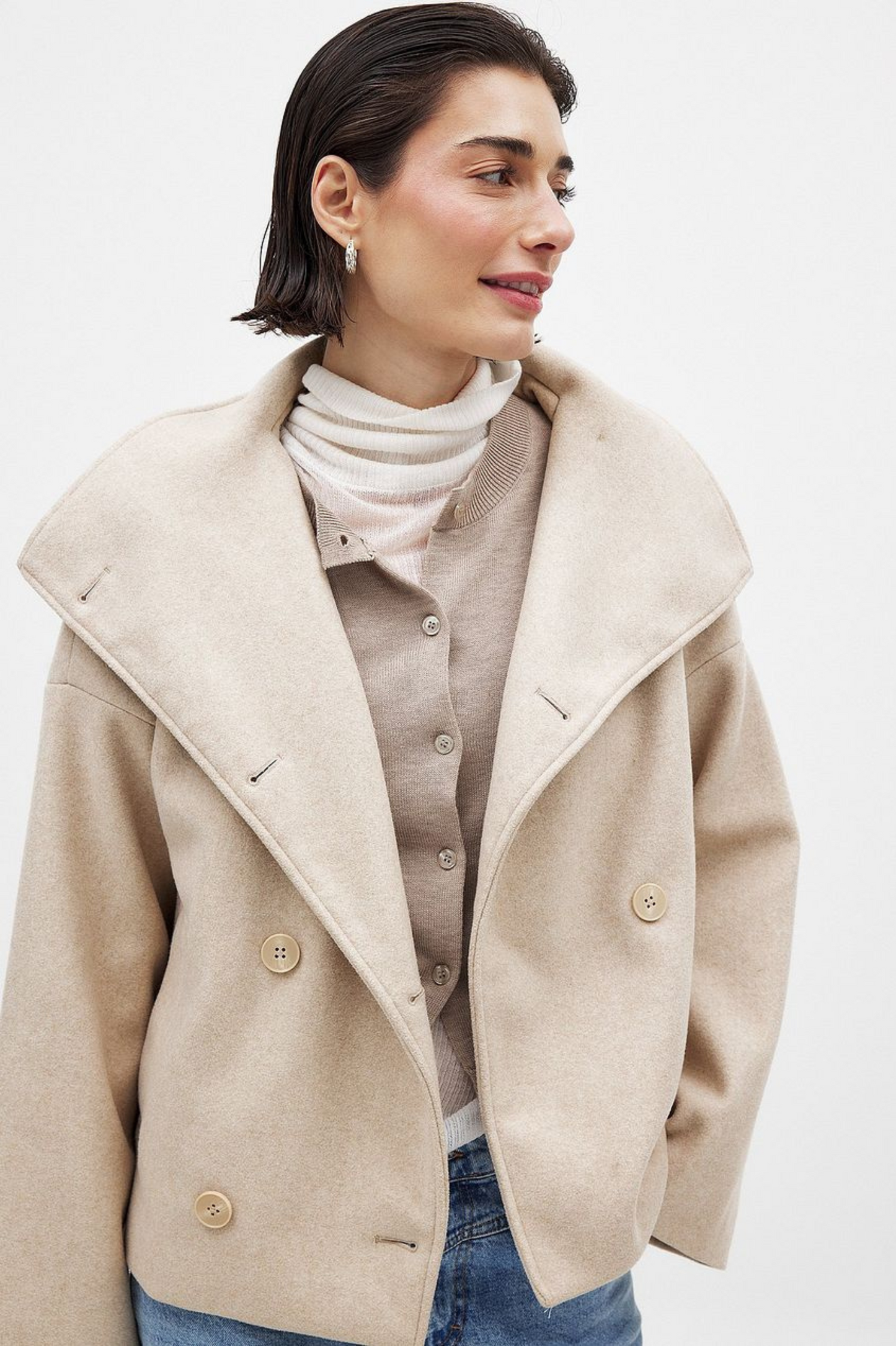 Kova Double-Breasted Coat