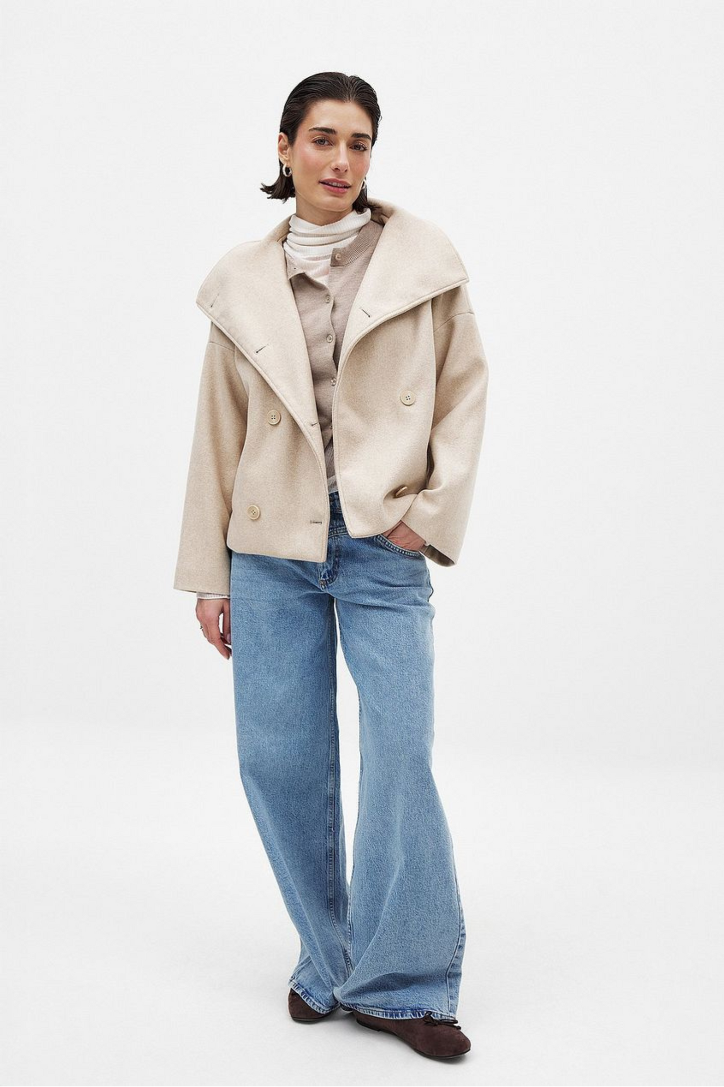 Kova Double-Breasted Coat