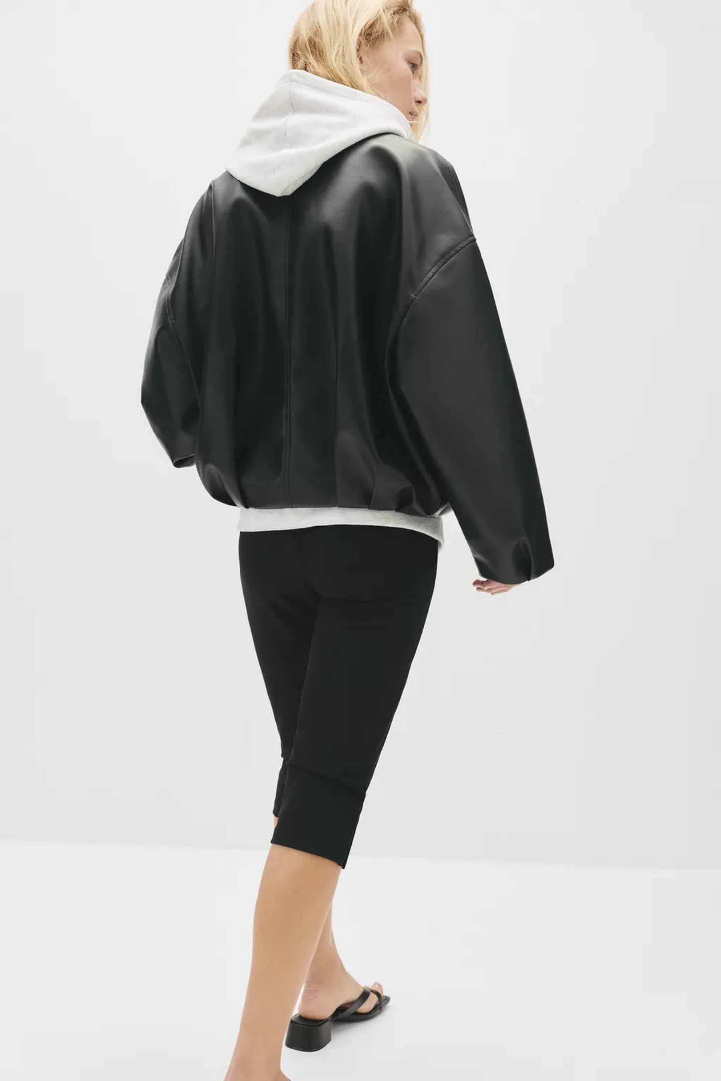 Zara Faux Leather Jacket