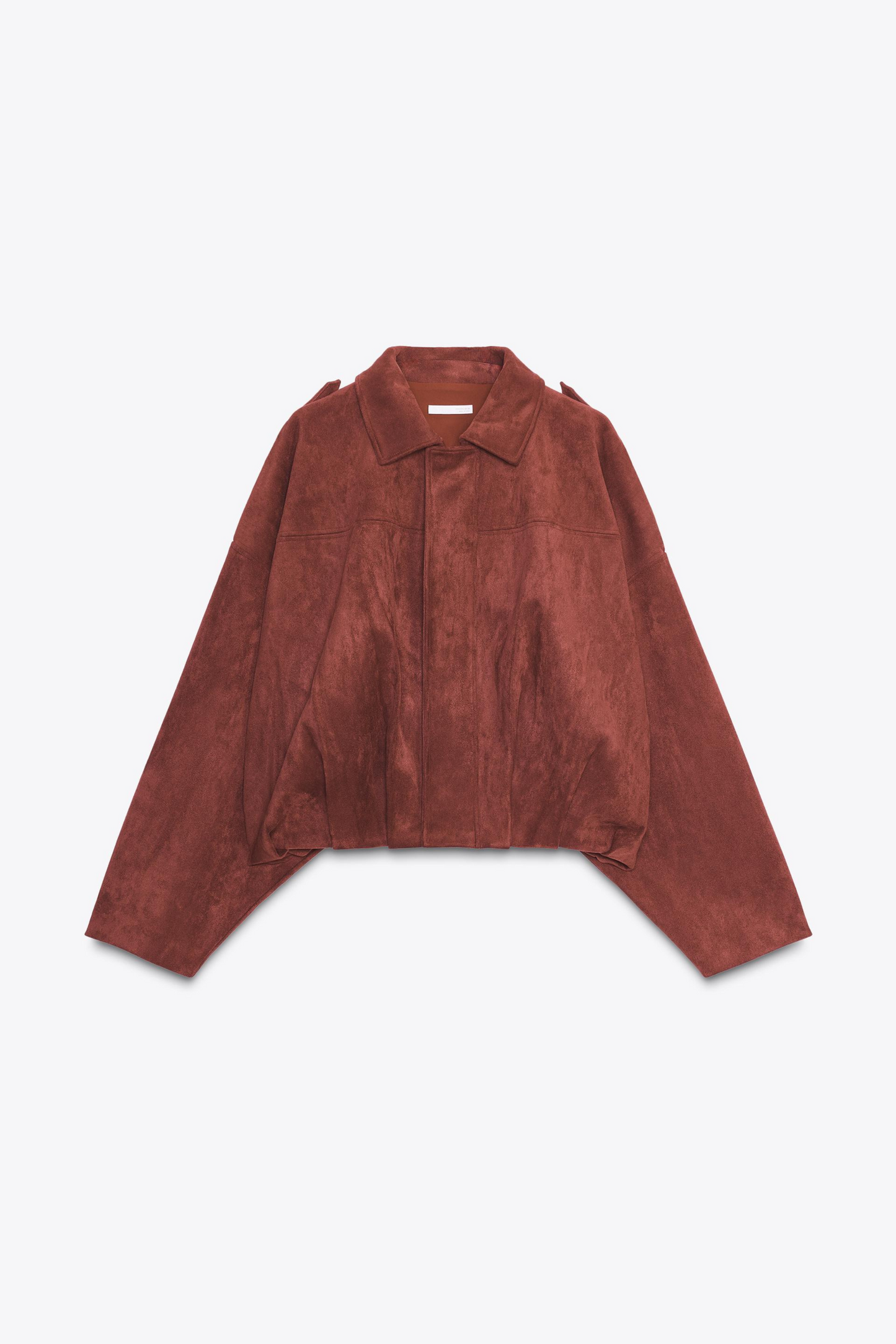 Tessa Suede Bomber Jacket