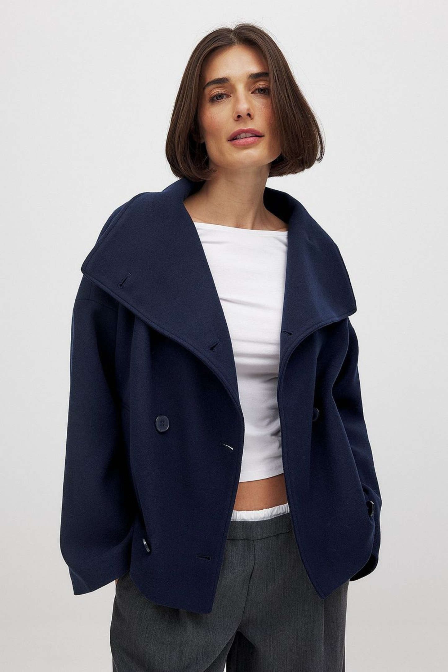 Kova Double-Breasted Coat