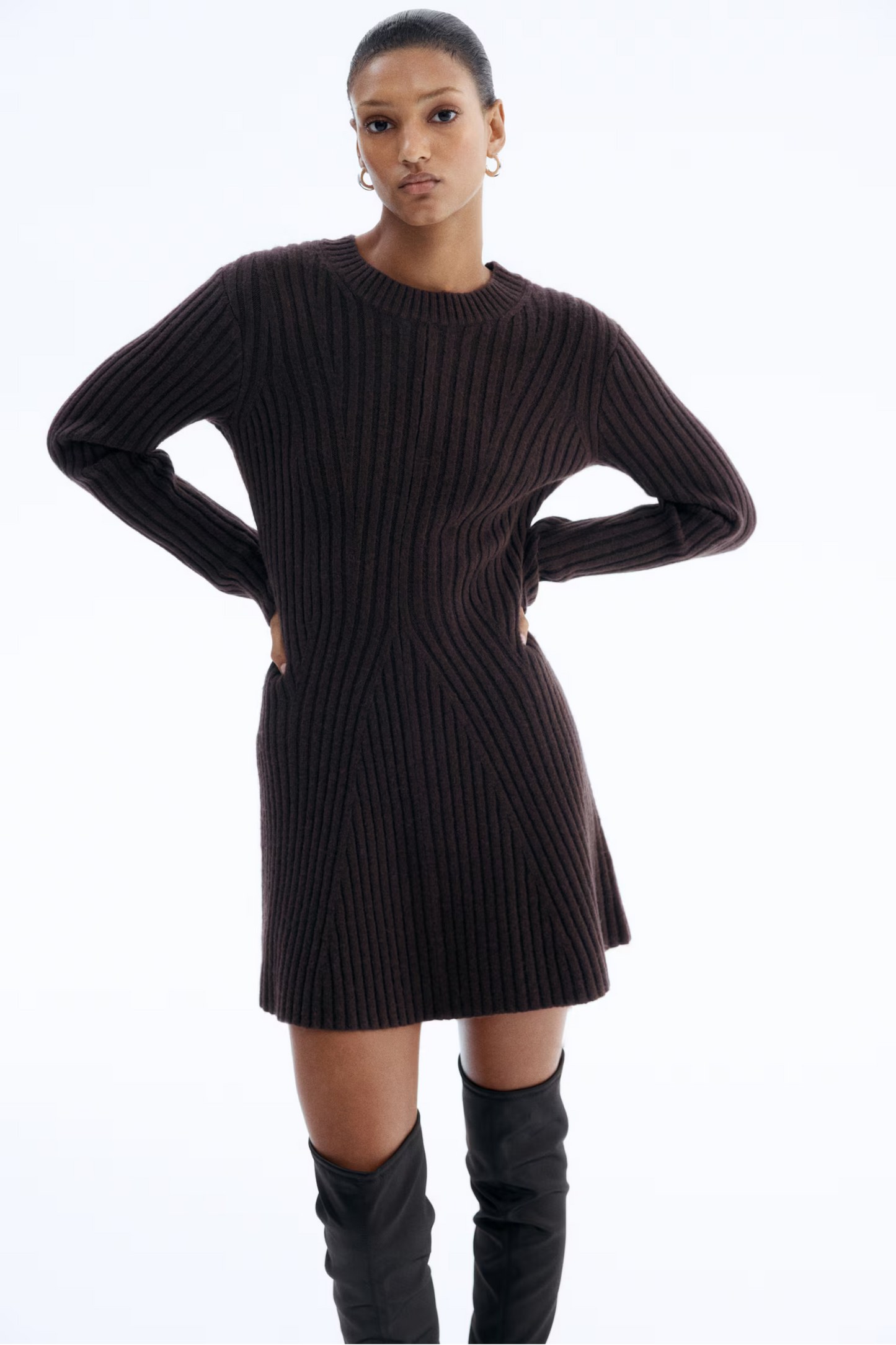 Lira Ribbed Knit Dress