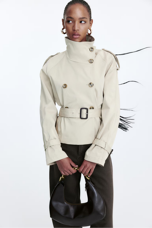 Livia Short Trench Coat