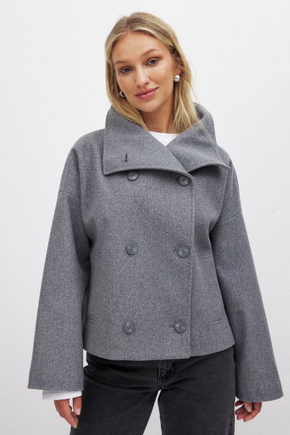 Kova Double-Breasted Coat