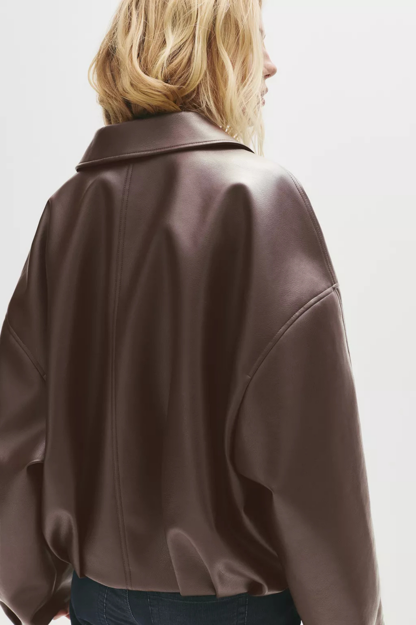 Zara Faux Leather Jacket
