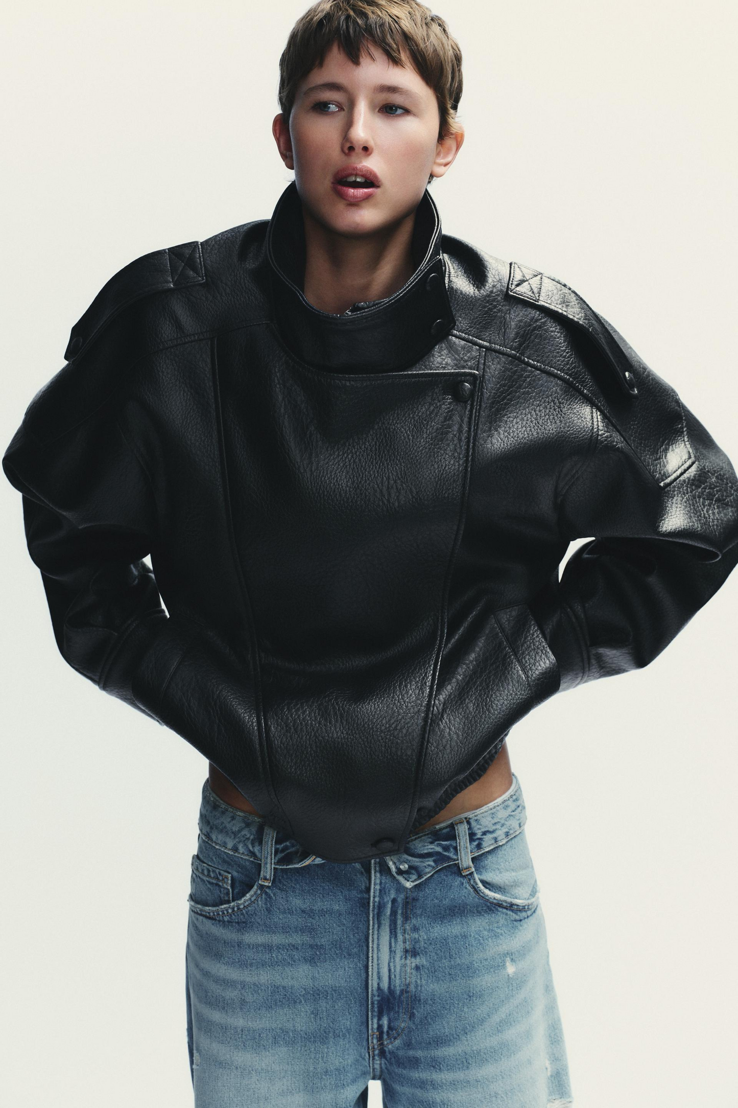 Mira High Collar Jacket