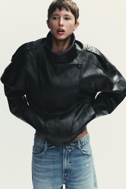 Mira High Collar Jacket