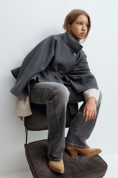 Tara Belted Cape