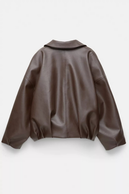 Zara Faux Leather Jacket
