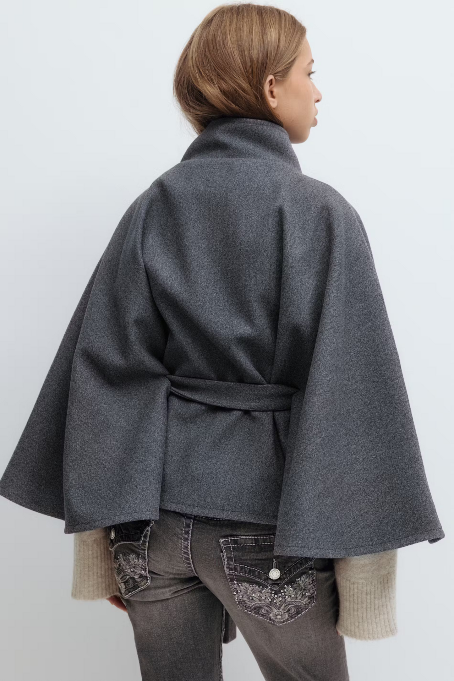 Tara Belted Cape