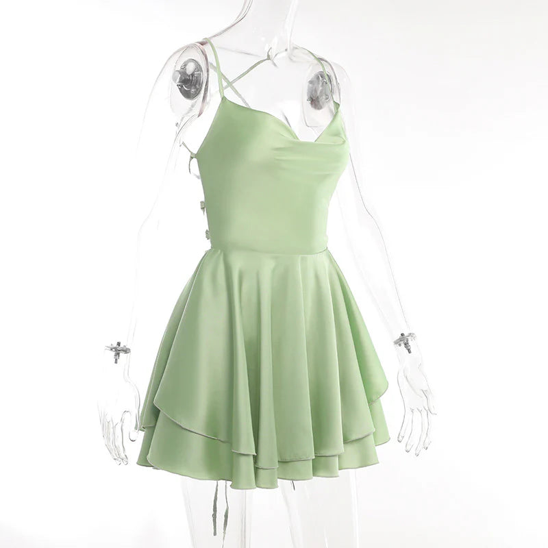 Noa Satin Dress