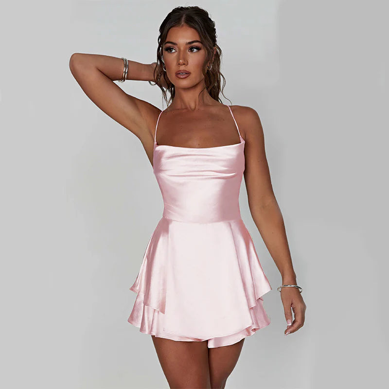 Noa Satin Dress