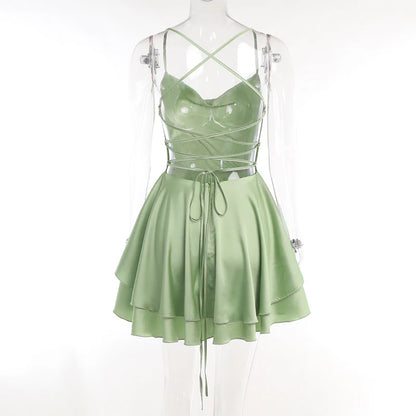 Noa Satin Dress